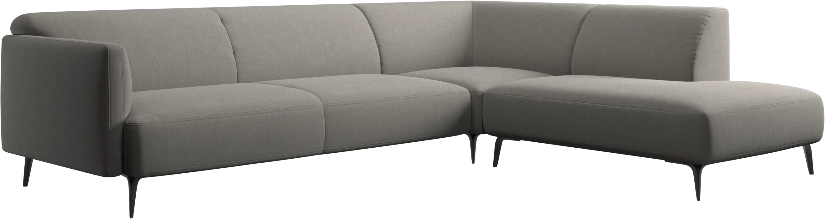 L字型ソファ | デザインを見る - ライトグレー | ボーコンセプト